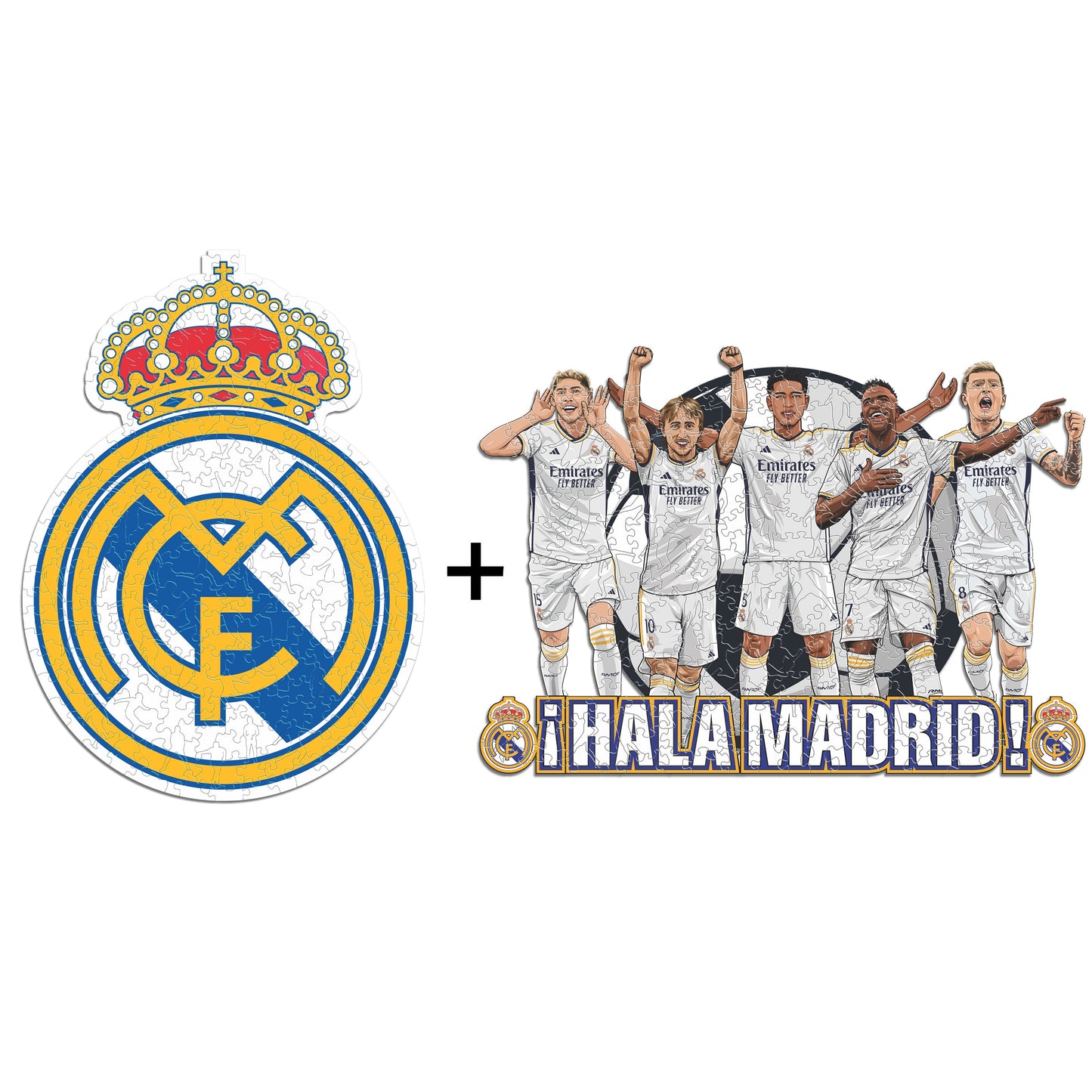 2 PACK Real Madrid CF® Logo + 5 Players