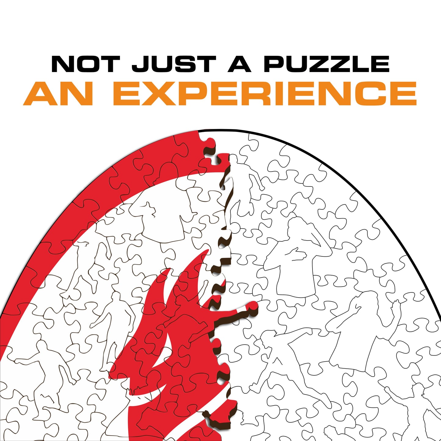 AC Milan® Devil Logo - Wooden Puzzle