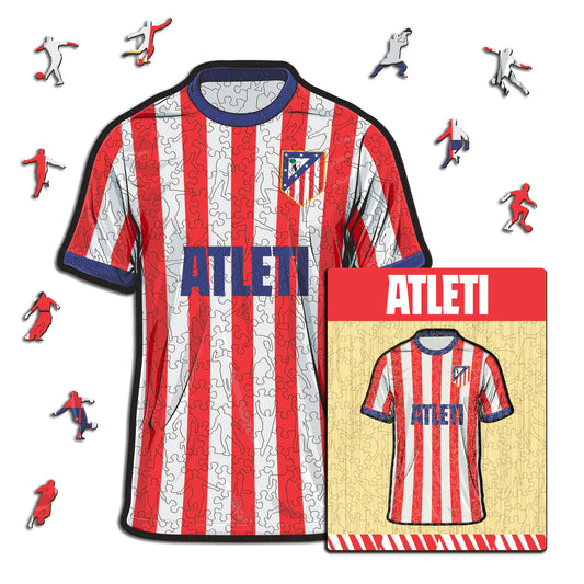 Atlético de Madrid® Jersey - Wooden Puzzle