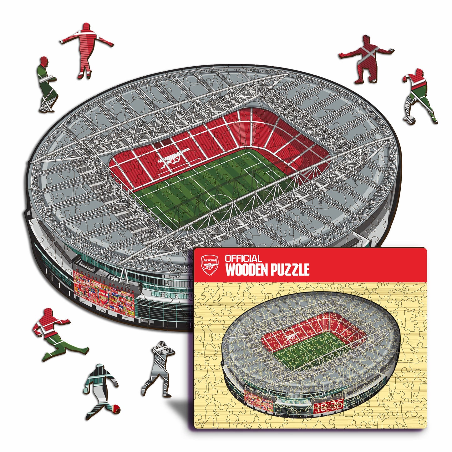 Arsenal FC® Emirates Stadium - Wooden Puzzle