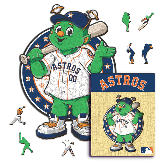 Houston Astros™ Mascot - Wooden Puzzle