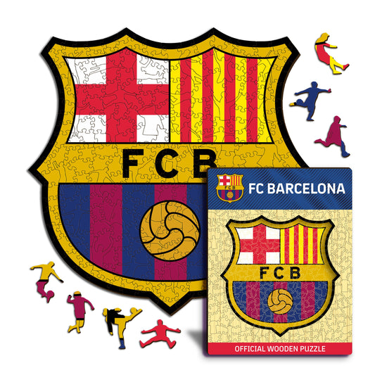 FC Barcelona® Logo - Wooden Puzzle
