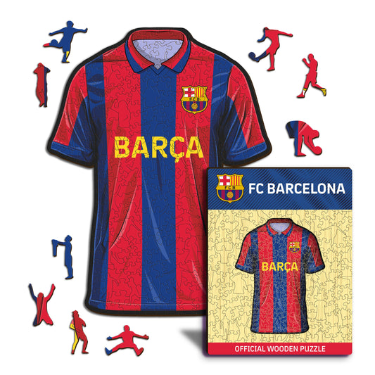 FC Barcelona® Jersey - Wooden Puzzle