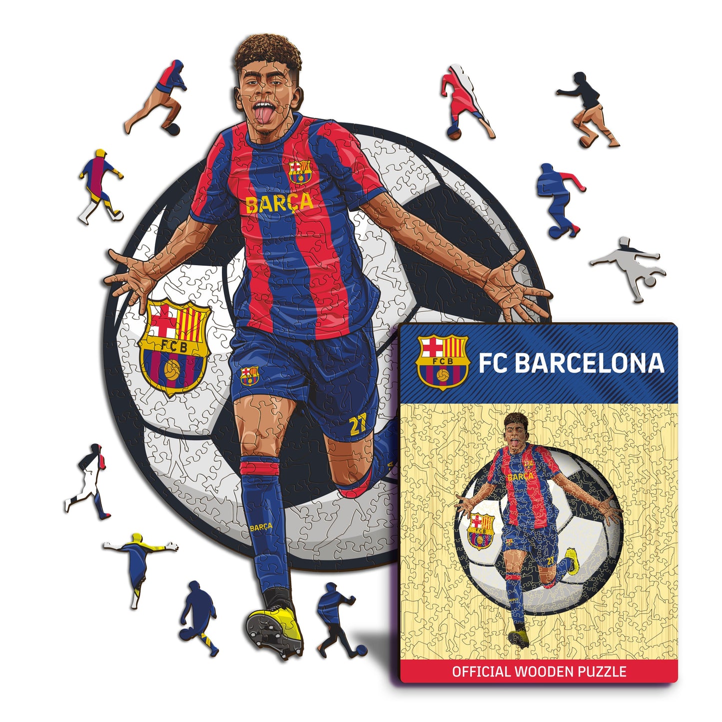 Lamine Yamal - Wooden Puzzle