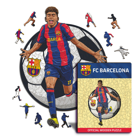 Lamine Yamal - Wooden Puzzle