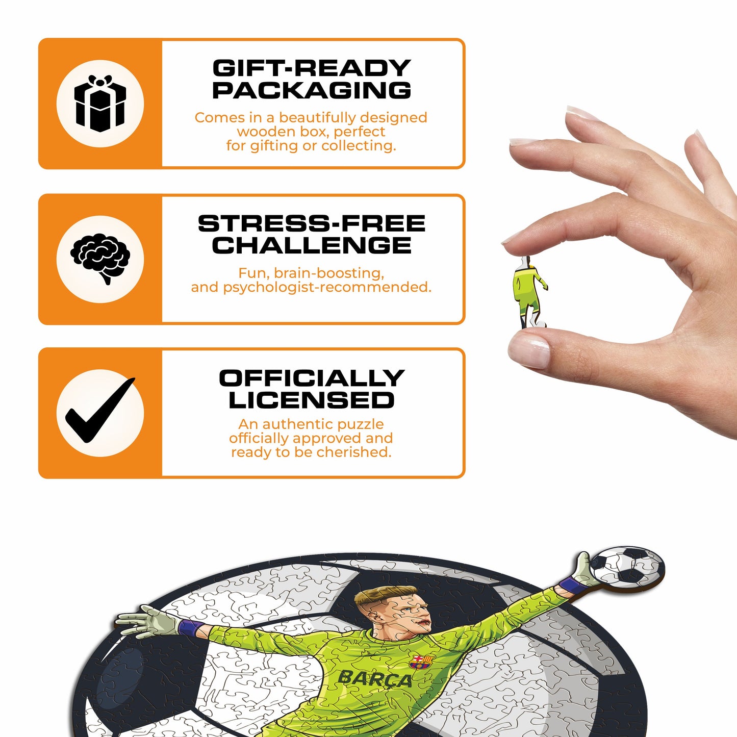 Marc-André Ter Stegen - Wooden Puzzle