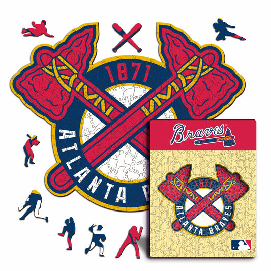 Atlanta Braves™ - Wooden Puzzle