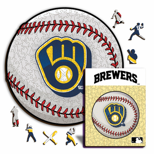 Milwaukee Brewers™ - Wooden Puzzle