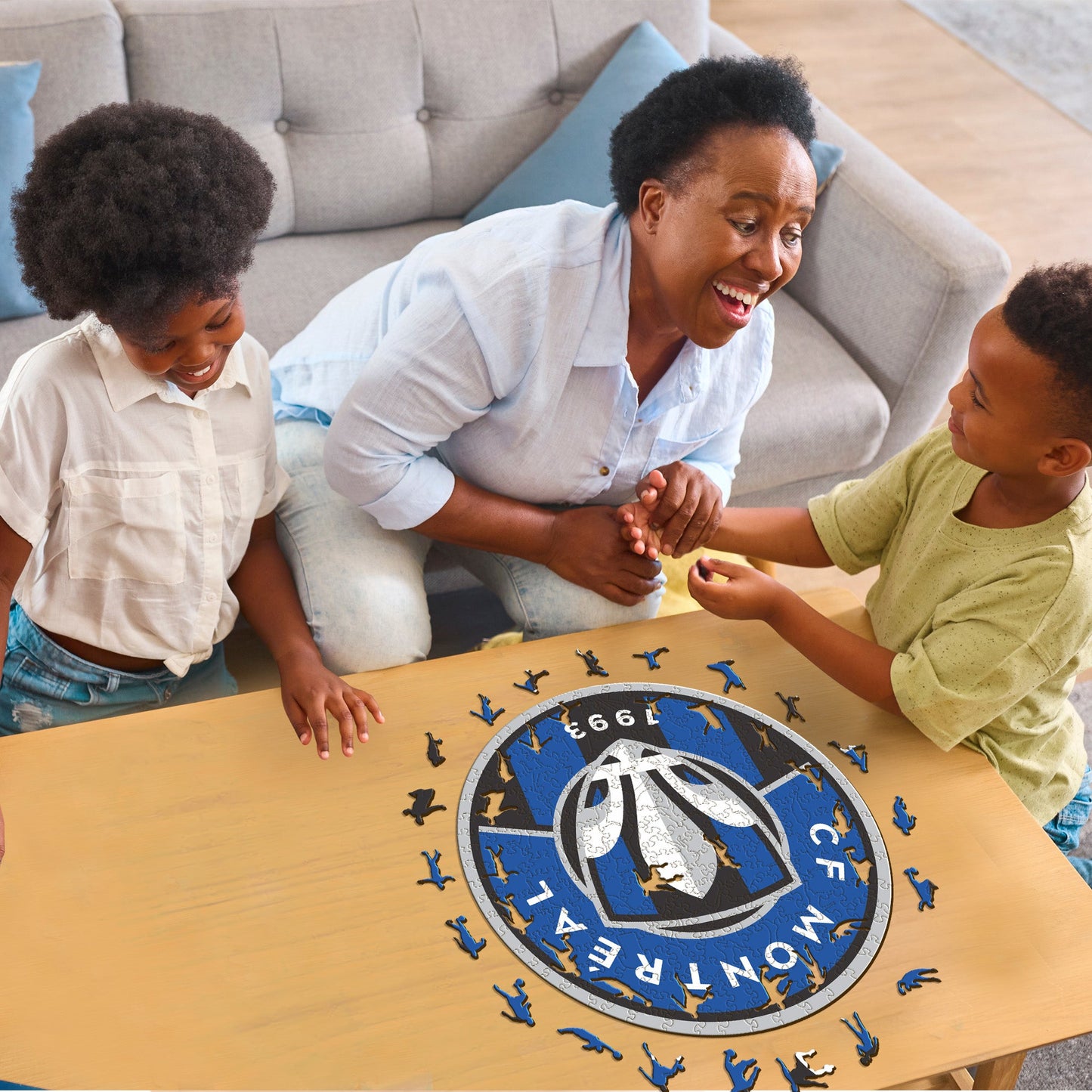 CF Montréal® Logo - Wooden Puzzle