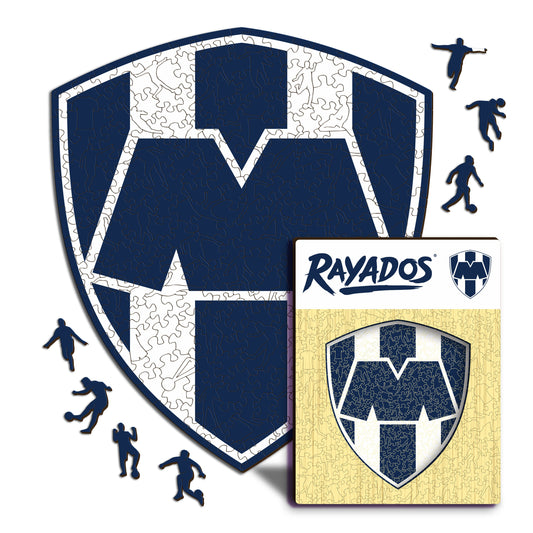 Club de Futbol Monterrey® Logo - Wooden Puzzle