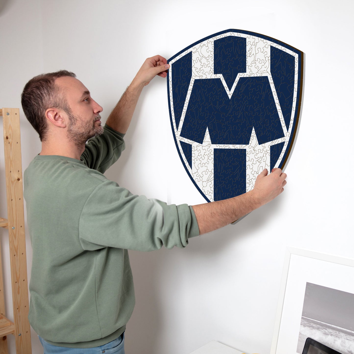 Club de Futbol Monterrey® Logo - Wooden Puzzle
