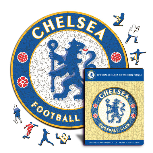 Chelsea FC® Logo - Wooden Puzzle