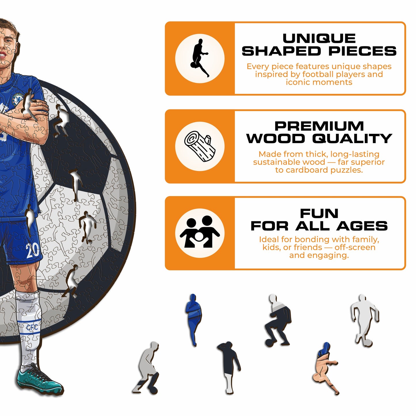 Cole Palmer - Wooden Puzzle