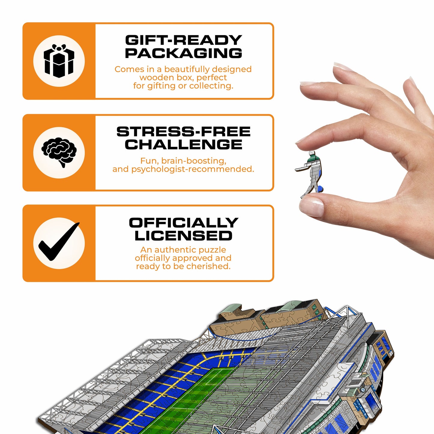 Chelsea FC® Stamford Bridge - Wooden Puzzle