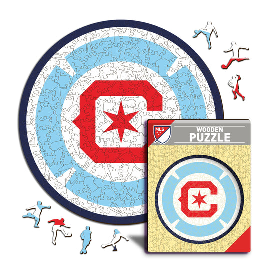 Chicago Fire® Logo - Wooden Puzzle