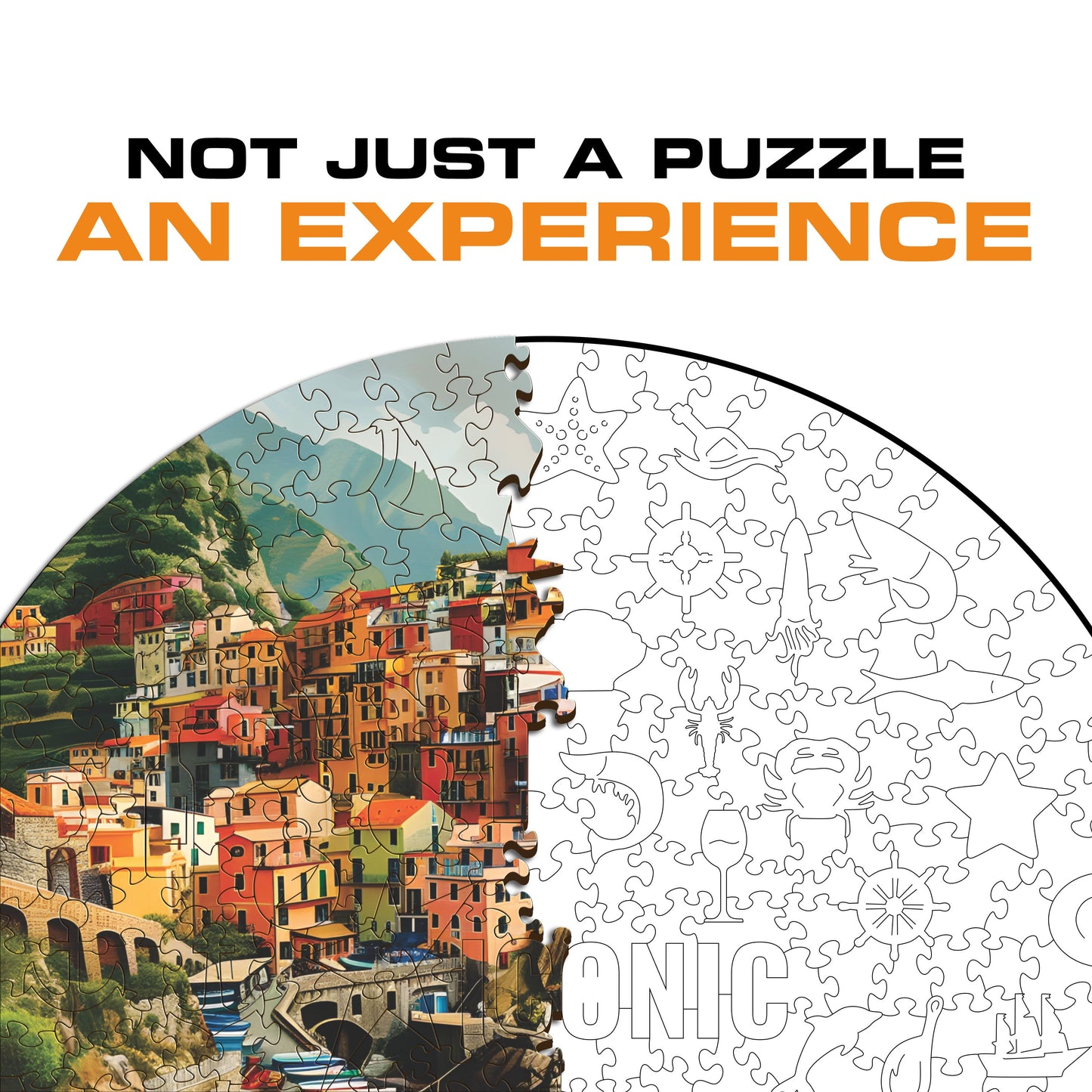 Portofino - Wooden Puzzle
