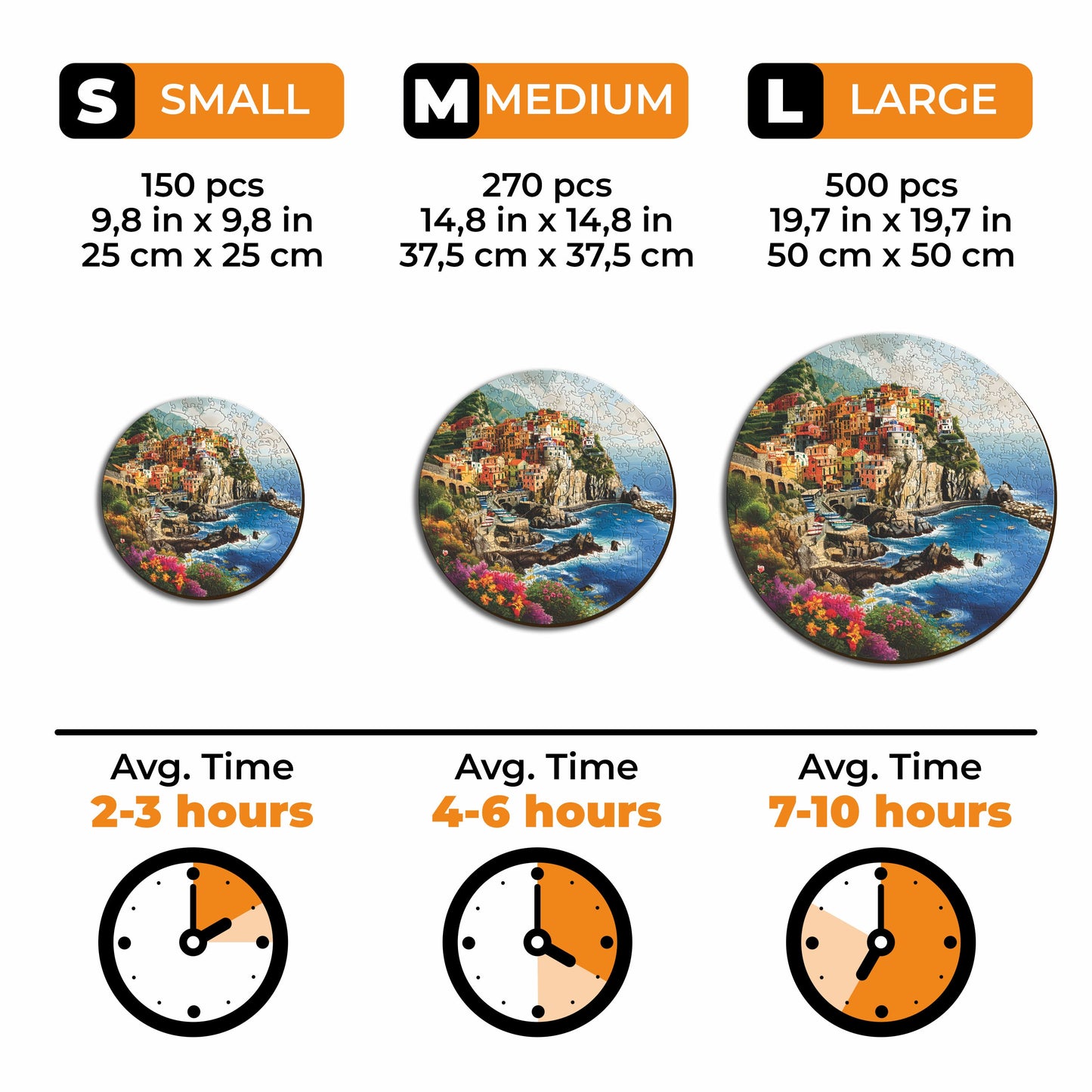 Portofino - Wooden Puzzle