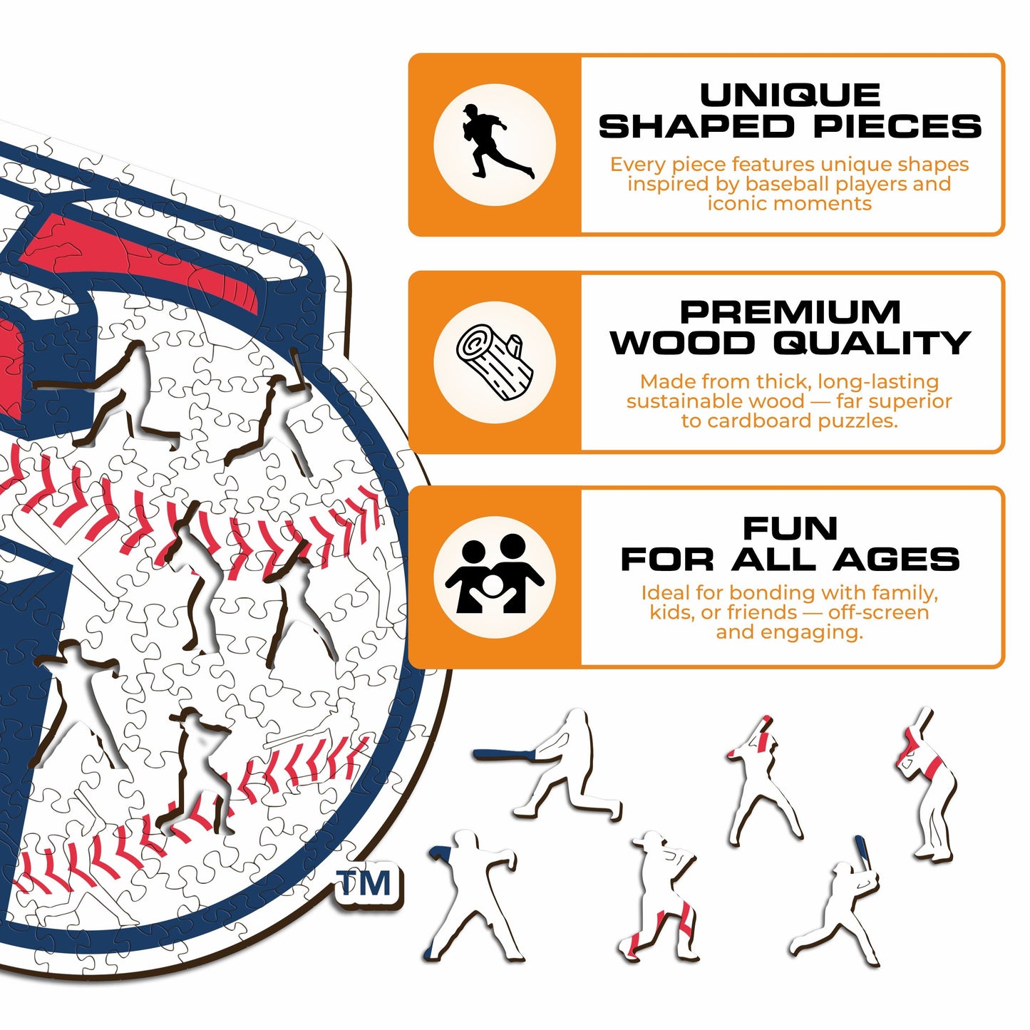 Cleveland Guardians™ - Wooden Puzzle