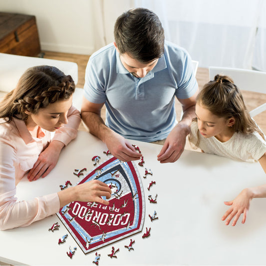 Colorado Rapids® Logo - Wooden Puzzle