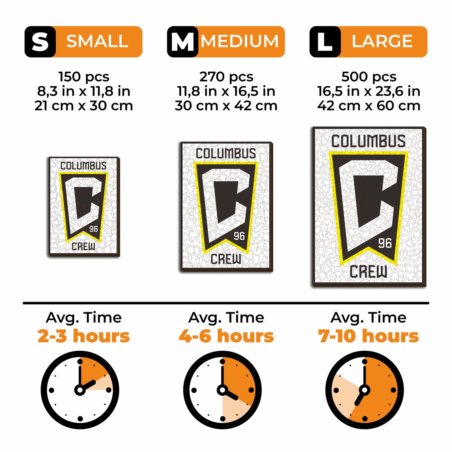 Columbus Crew® Logo - Wooden Puzzle