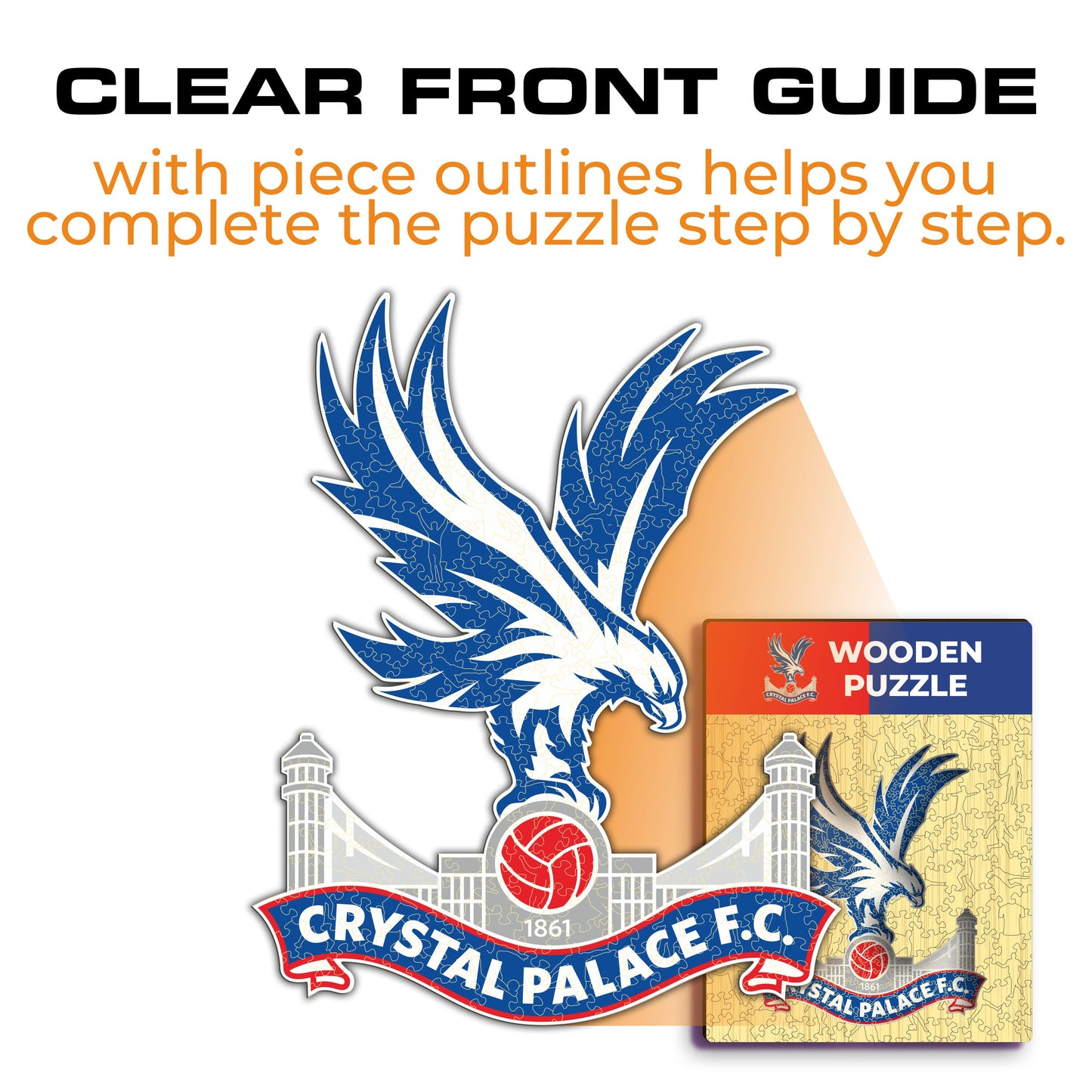 Crystal Palace FC® Logo - Wooden Puzzle