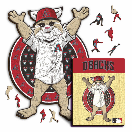 Arizona Diamondbacks™ Mascot - Wooden Puzzle