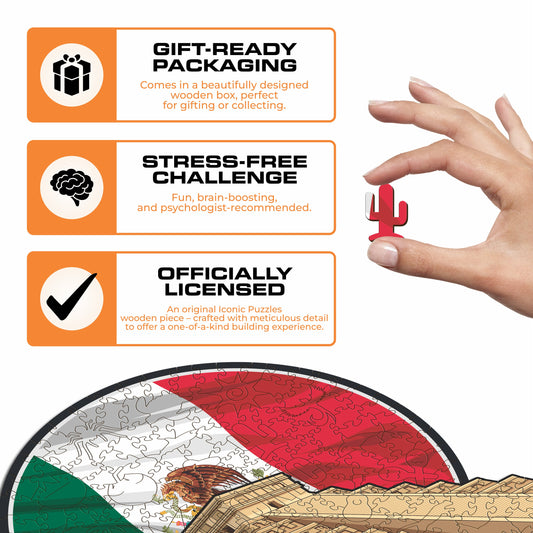 Chichén Itzá - Wooden Puzzle