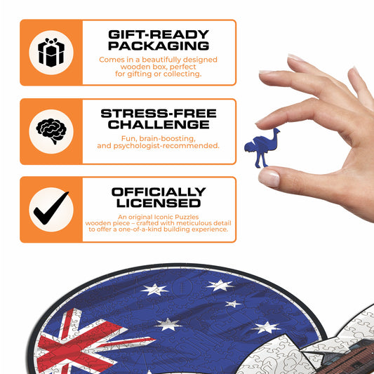 Sydney Opera House - Wooden Puzzle