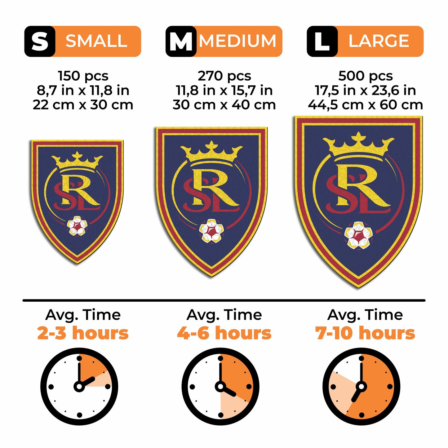 Real Salt Lake® Logo - Wooden Puzzle