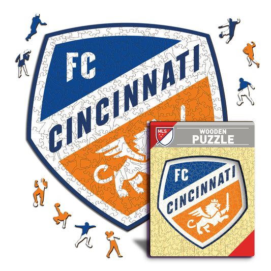 FC Cincinnati® Logo - Wooden Puzzle