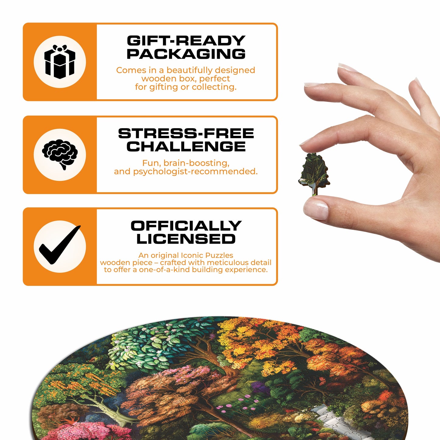 Mystical Source - Wooden Puzzle