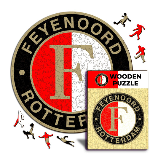Feyenoord® Logo - Wooden Puzzle