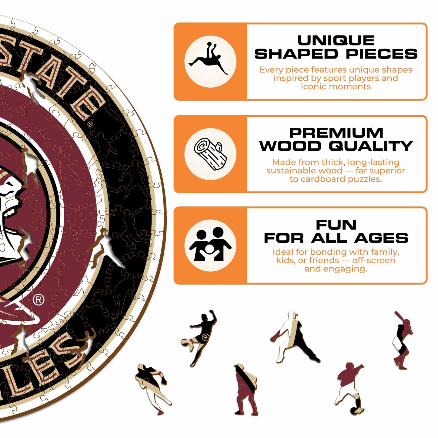 Florida State University - Wooden Puzzle