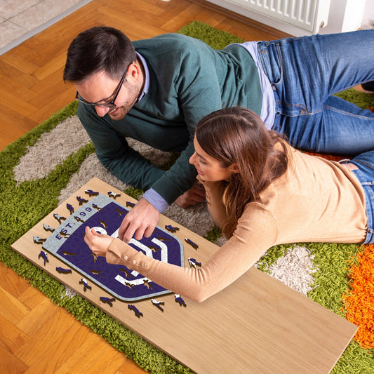 Fremantle Dockers FC Logo - Wooden Puzzle