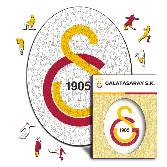 Galatasaray S.K.® Logo - Wooden Puzzle
