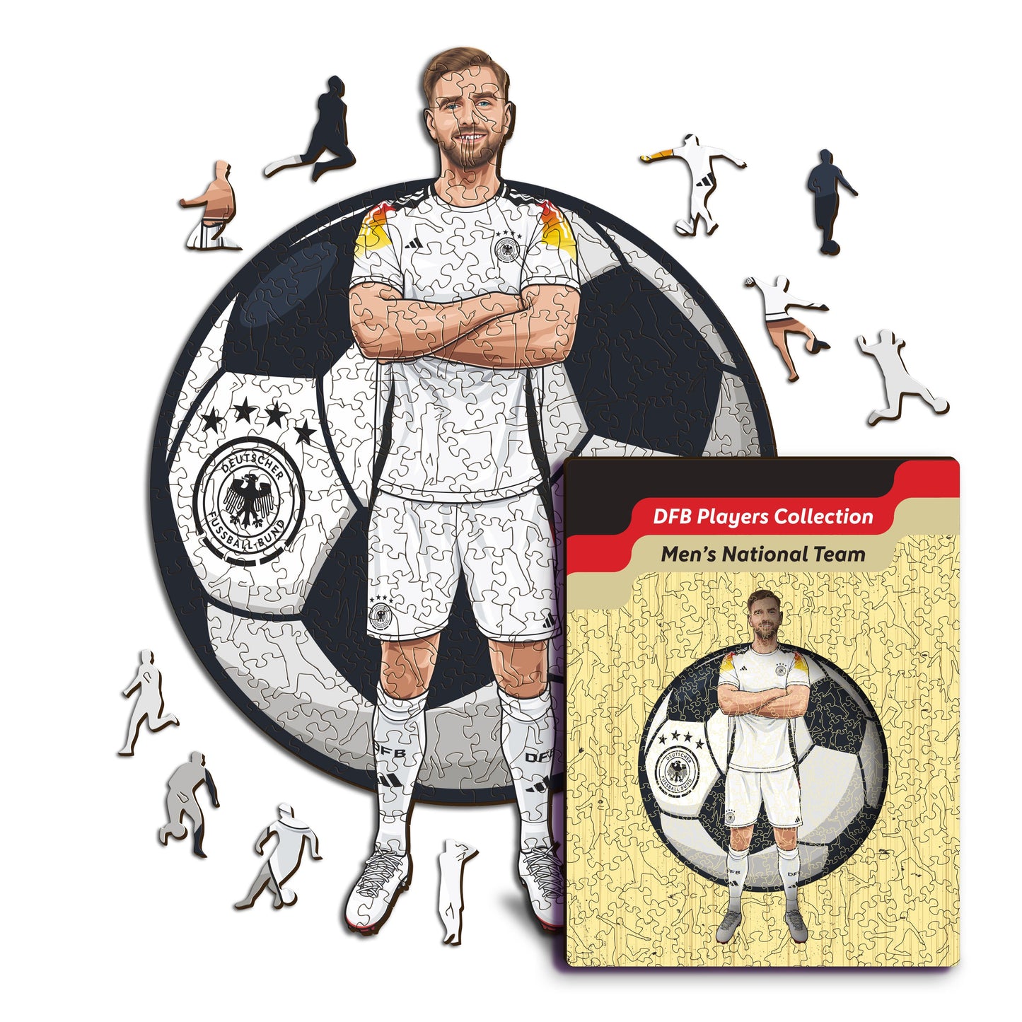 Niclas Füllkrug - Wooden Puzzle