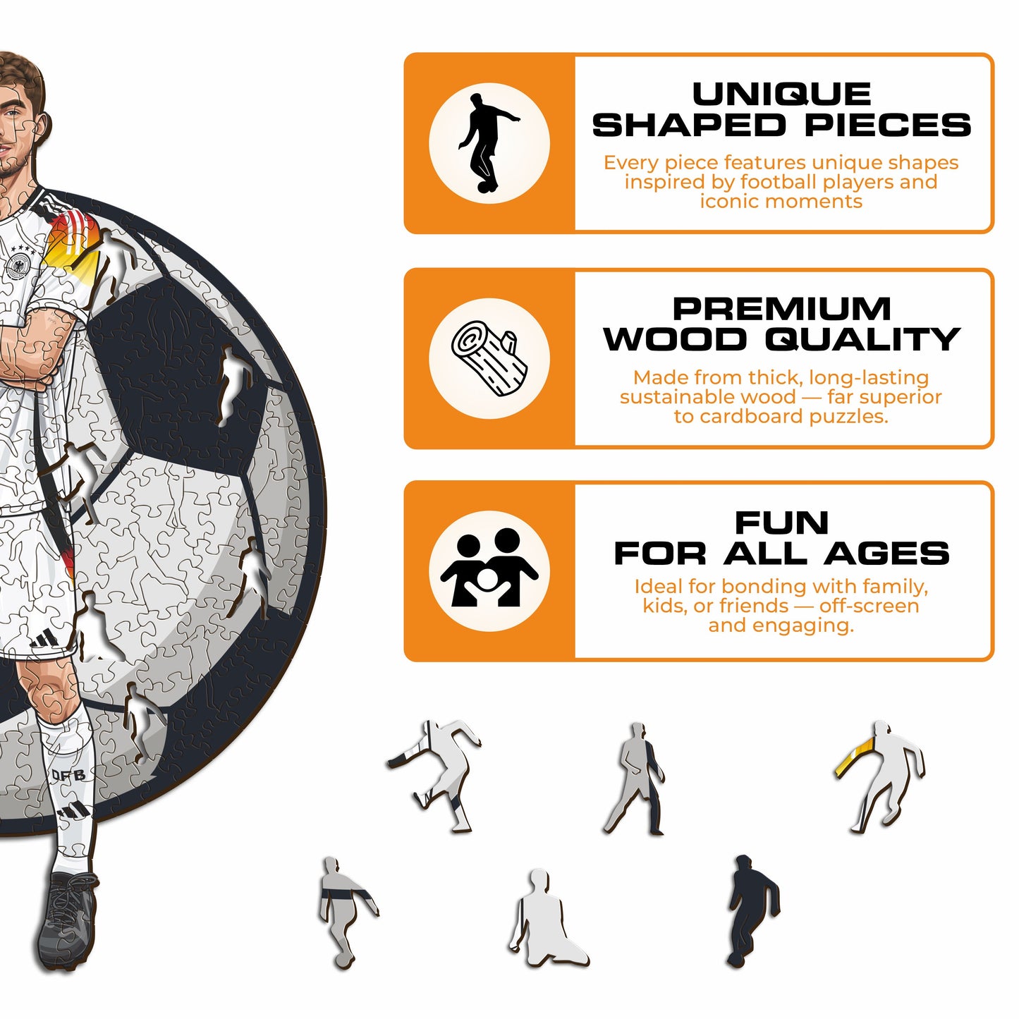 Kai Havertz - Wooden Puzzle