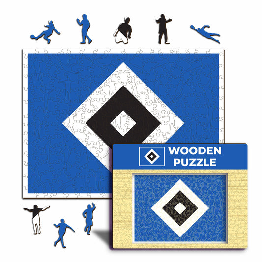HSV® Logo - Wooden Puzzle