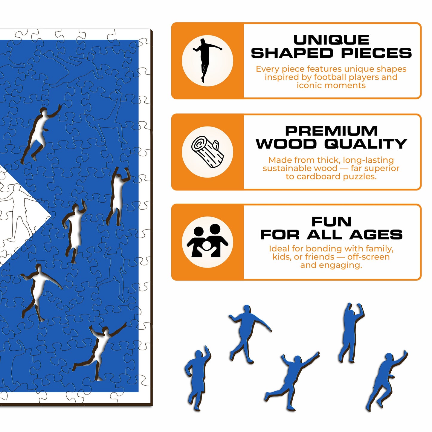 HSV® Logo - Wooden Puzzle