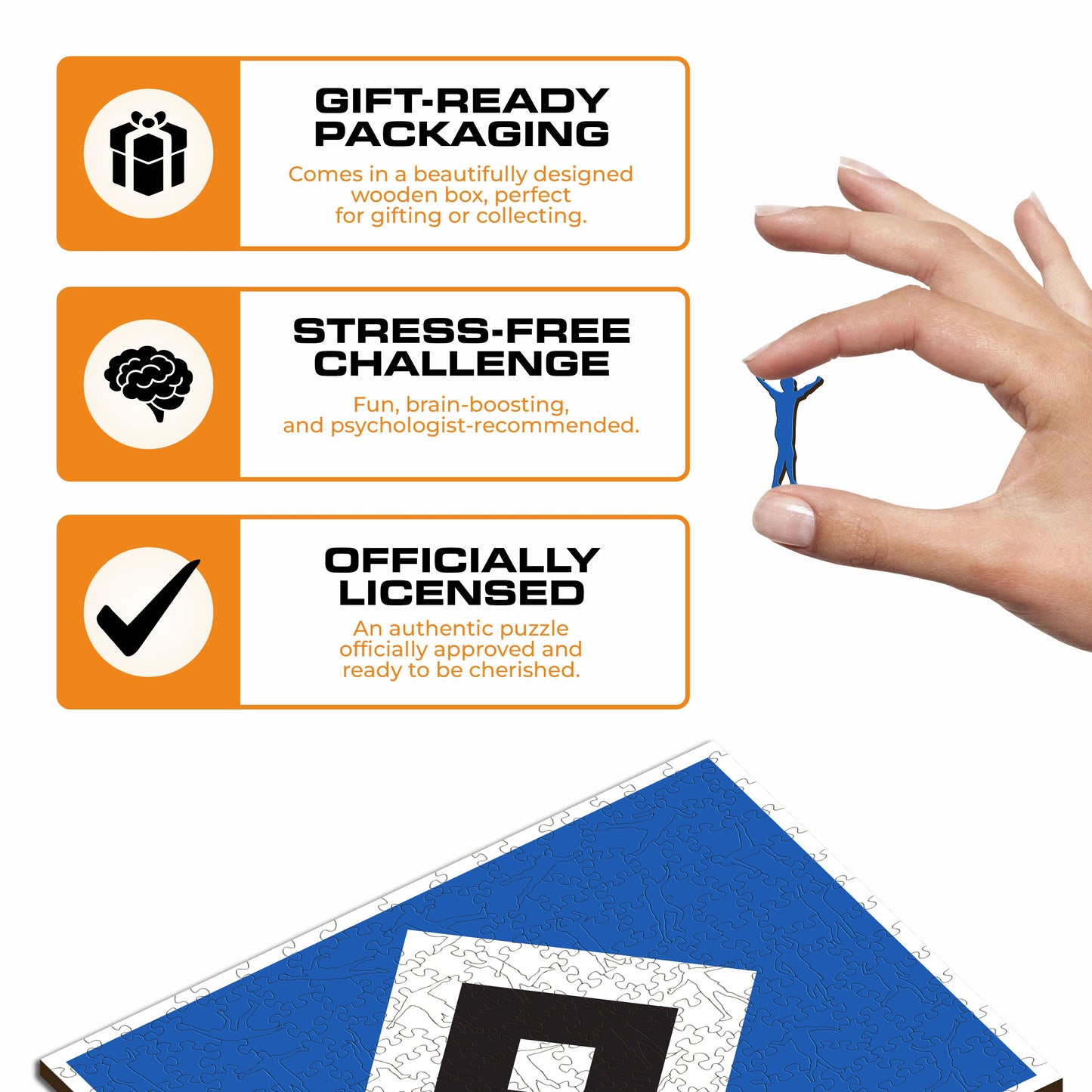 HSV® Logo - Wooden Puzzle