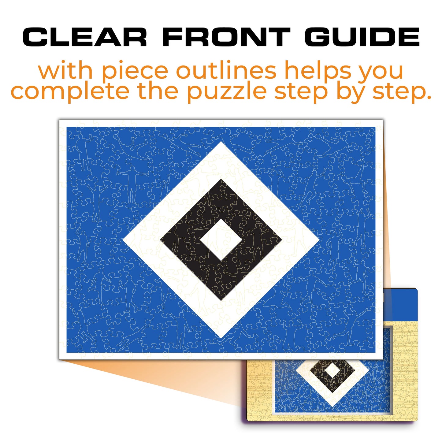 HSV® Logo - Wooden Puzzle