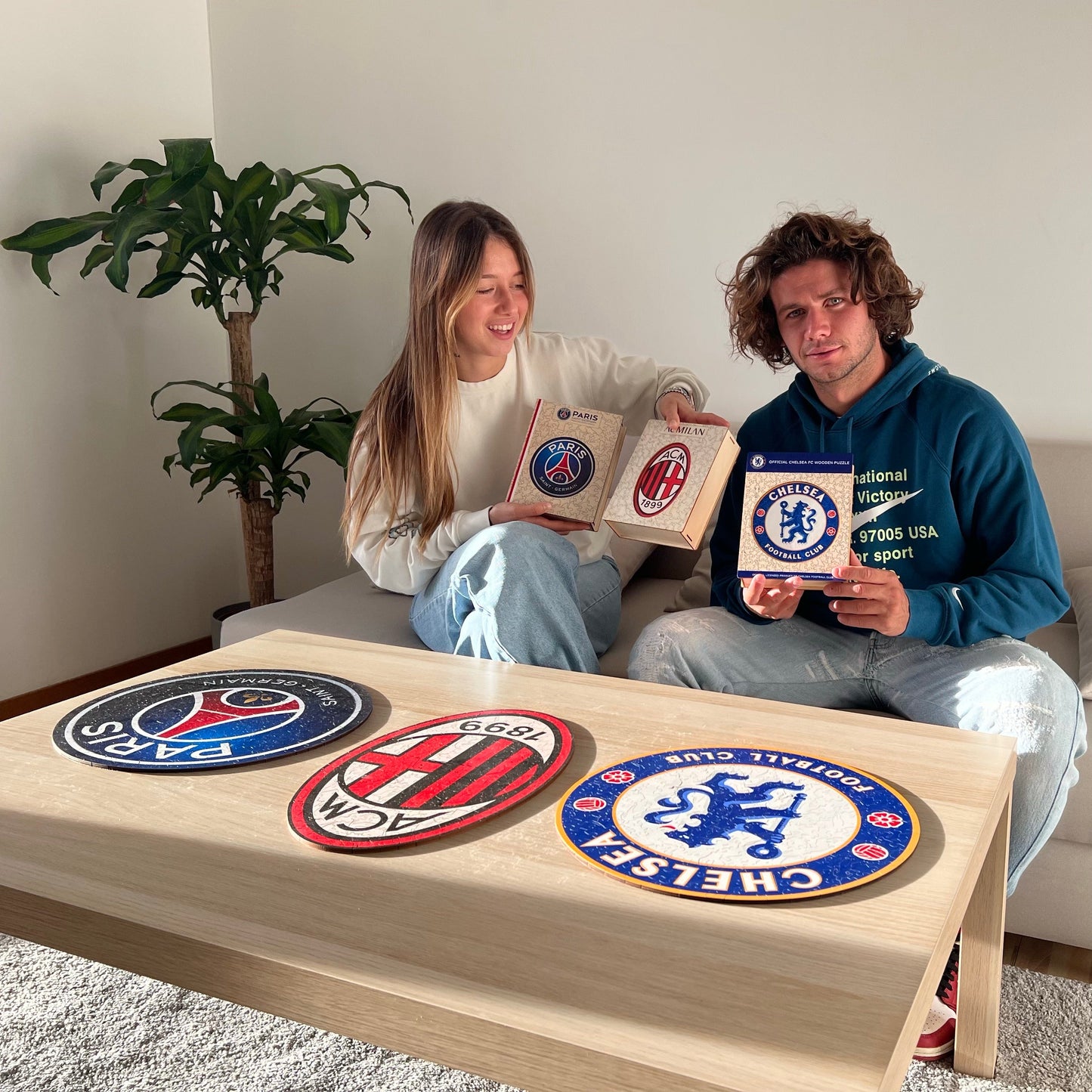 3 Soccer Puzzles Of Your Choice