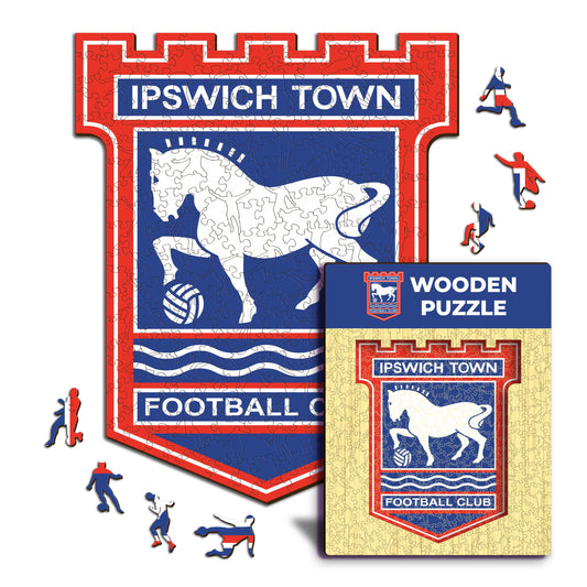 Ipswich Town FC® Logo - Wooden Puzzle