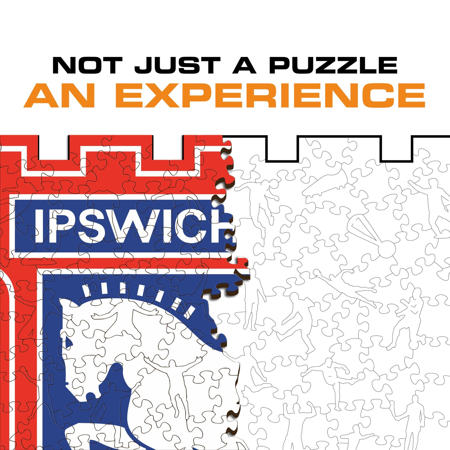 Ipswich Town FC® Logo - Wooden Puzzle