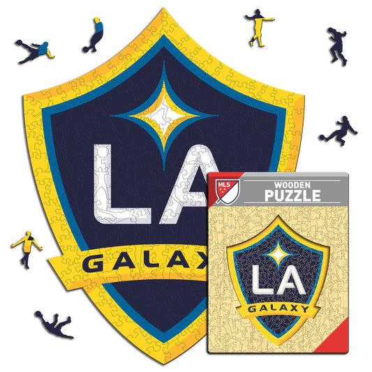 LA Galaxy® Logo - Wooden Puzzle