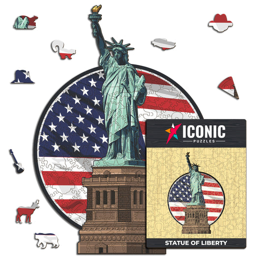Statue of Liberty - Wooden Puzzle