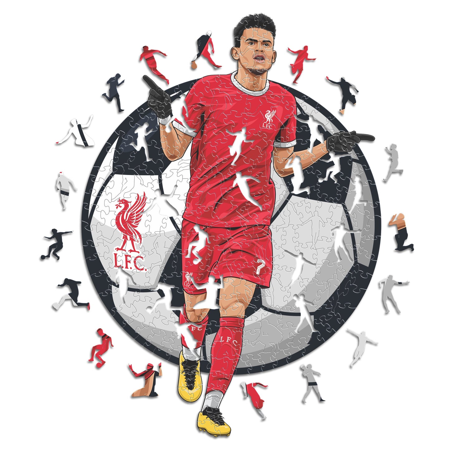 3 Soccer Puzzles Of Your Choice