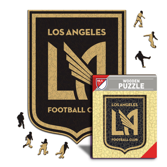 Los Angeles FC® Logo - Wooden Puzzle
