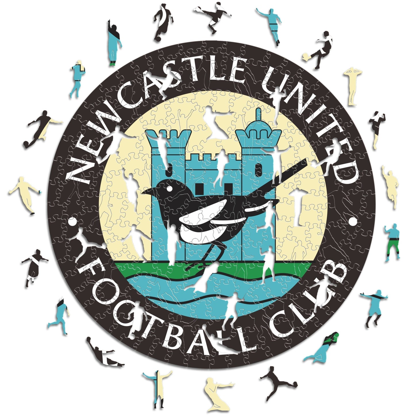 2 PACK Newcastle United FC® Logo + Retro Logo