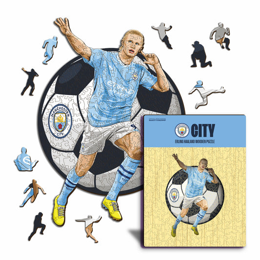 Erling Haaland - Wooden Puzzle